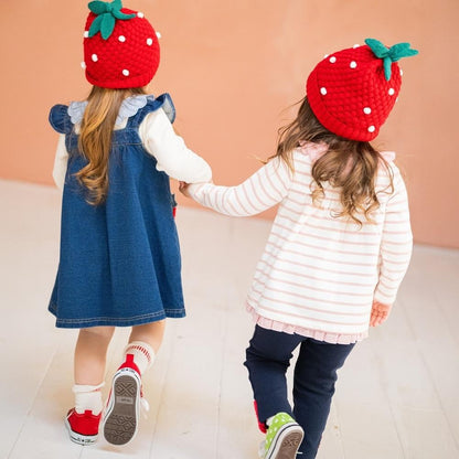 草莓口袋長款上衣