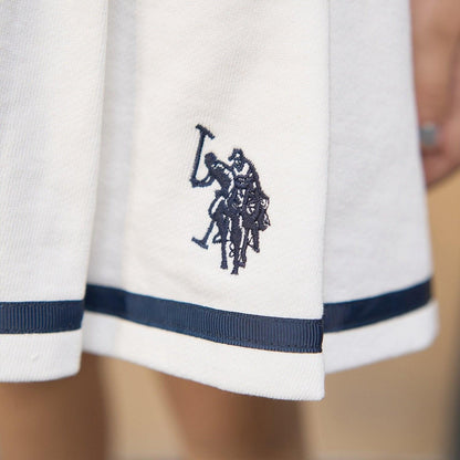 【U.S.POLO ASSN.】衛衣百褶裙（帶安全褲）