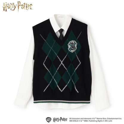 【130cm可選】【Harry Potter】菱格針織背心套裝
