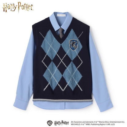 【130cm可選】【Harry Potter】菱格針織背心套裝