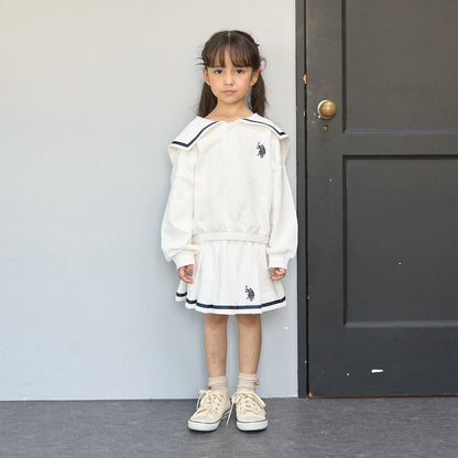【U.S.POLO ASSN.】單點刺繡翻領衛衣