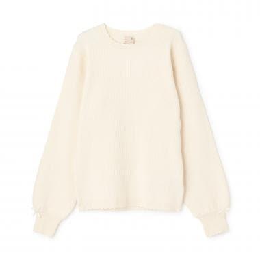 【リンク/フワもちっと】羅紋針織衫（青少年尺碼）