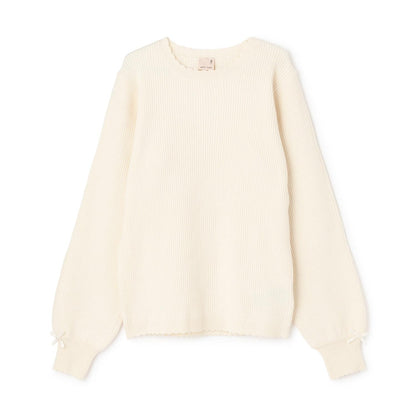 【リンク/フワもちっと】羅紋針織衫（青少年尺碼）