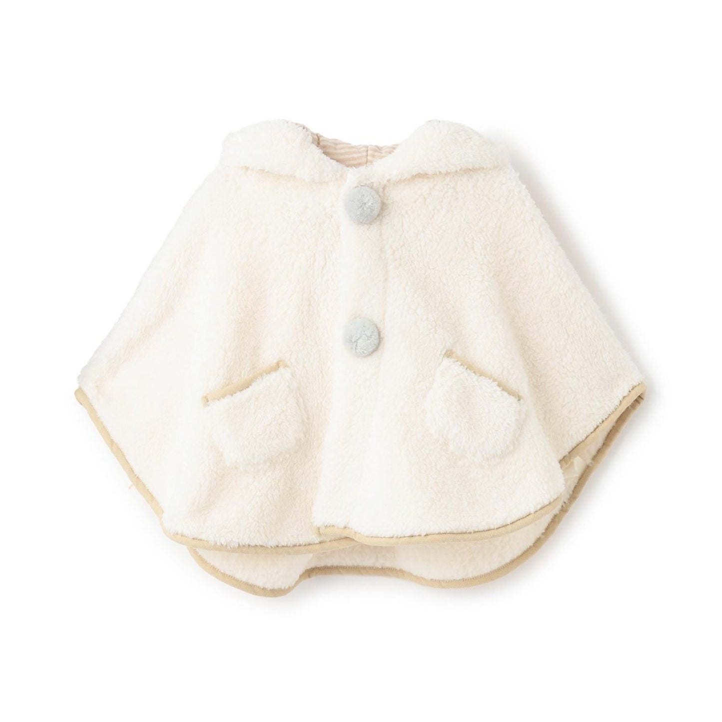 【抗菌防臭】2WAY動物絨毛披肩