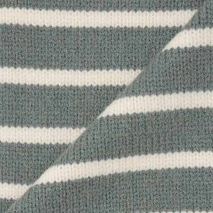 【可水洗】條紋針織衫