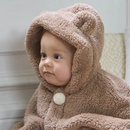 【抗菌防臭】2WAY動物絨毛披肩