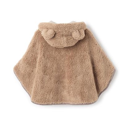 【抗菌防臭】2WAY動物絨毛披肩