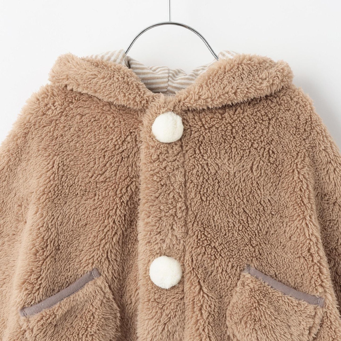 【抗菌防臭】2WAY動物絨毛披肩