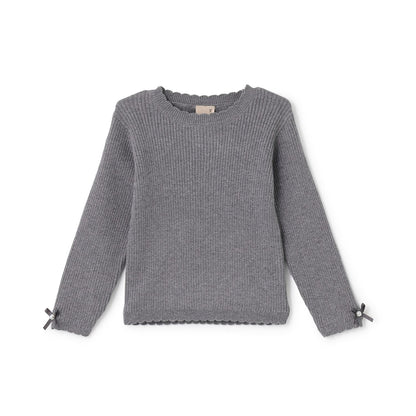 【リンク/フワもちっと】羅紋針織衫（兒童尺碼）