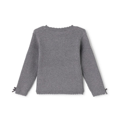 【リンク/フワもちっと】羅紋針織衫（兒童尺碼）