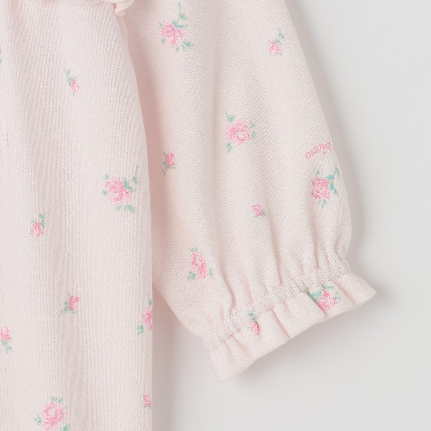 【BOX付】蝴蝶結玫瑰花紋2用連體衣&襪子套裝