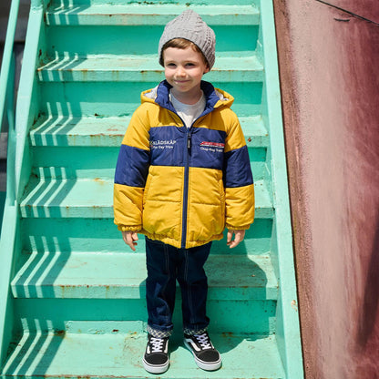 電車可雙面穿中棉夾克