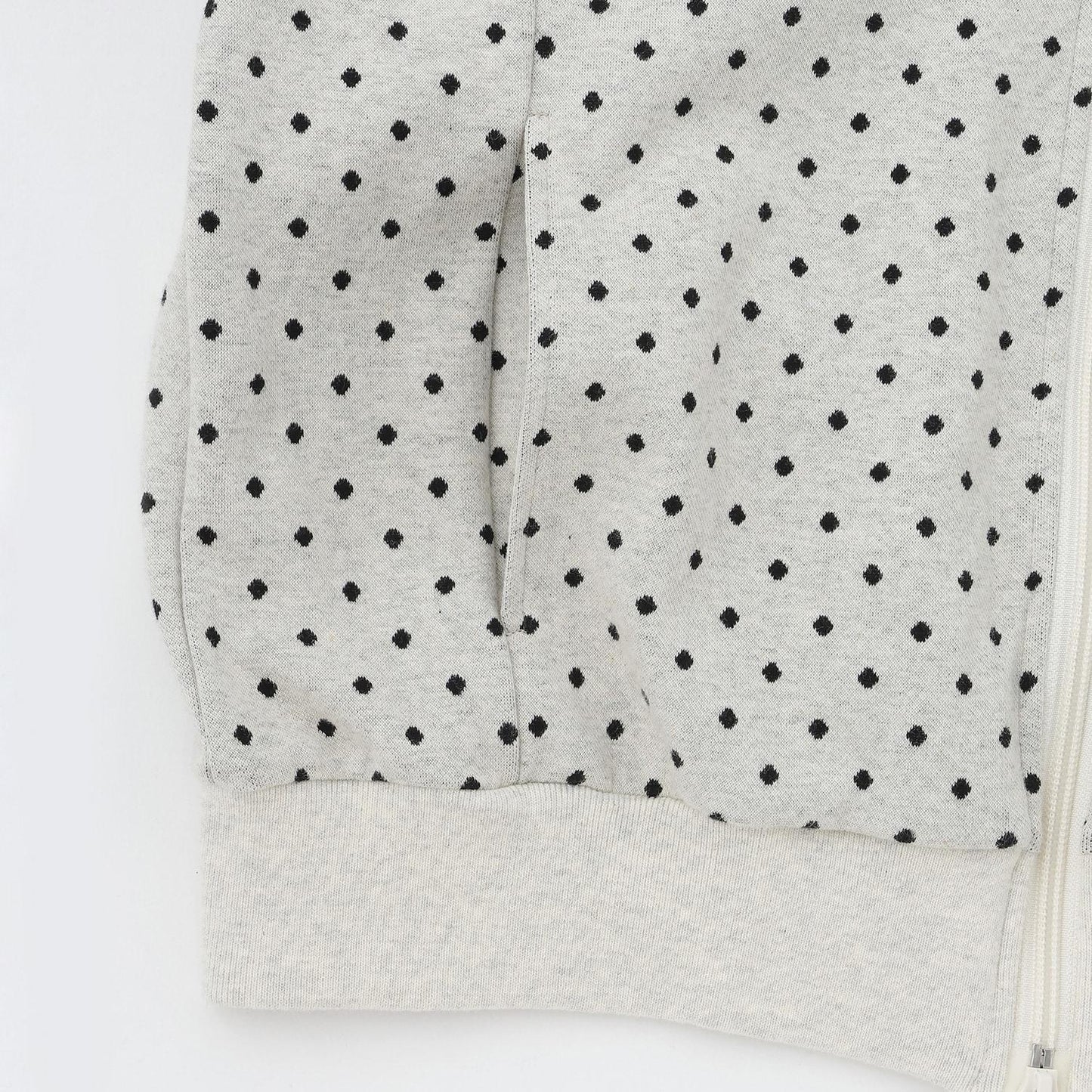 波點提花夾克（附蝴蝶結胸針）