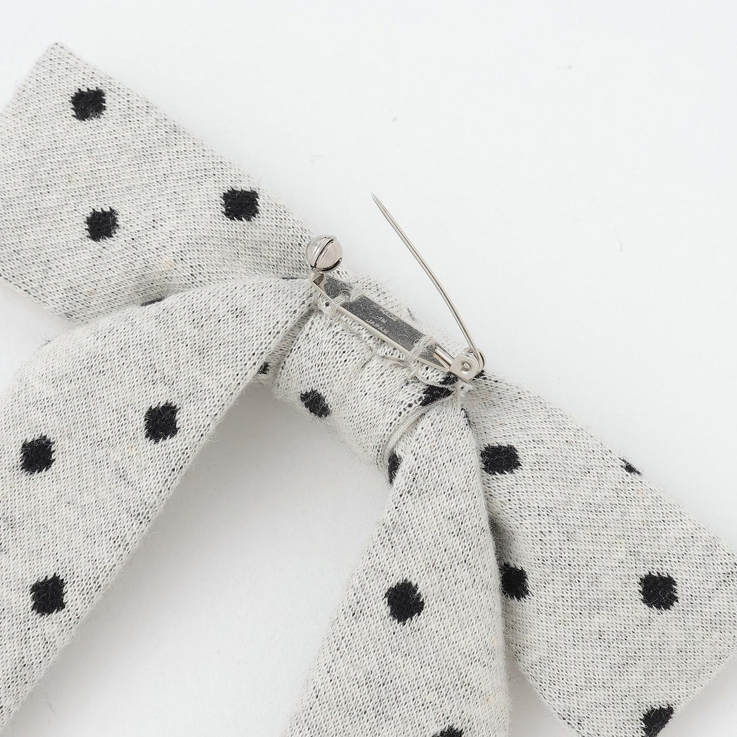 波點提花夾克（附蝴蝶結胸針）