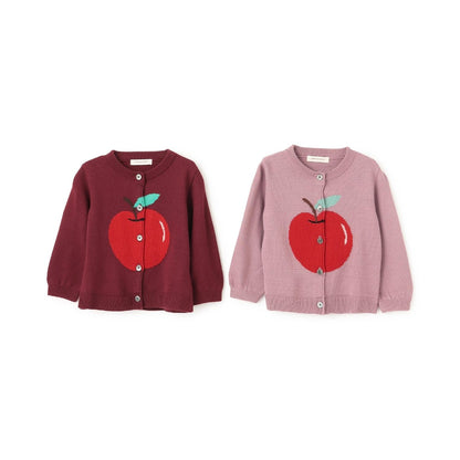 蘋果針織開衫