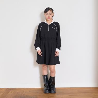 長袖運動連衣裙