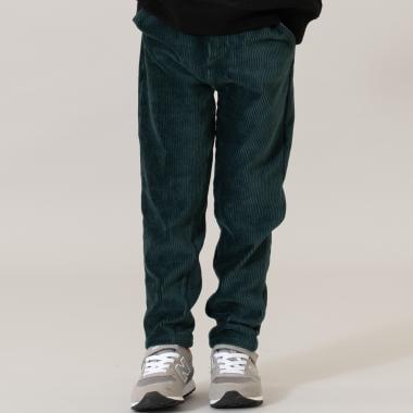 柔軟觸感燈芯絨修身長褲