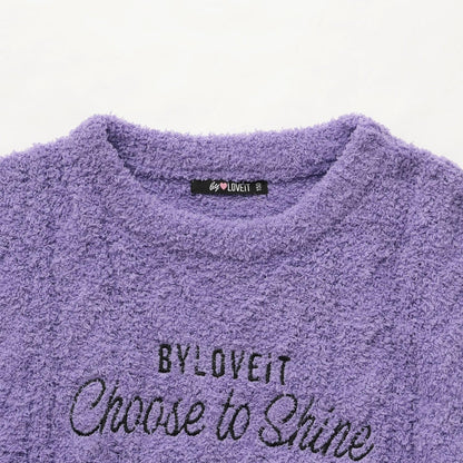 蝴蝶結毛線針織衫