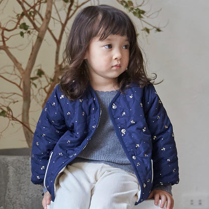 箔印花雙面夾克