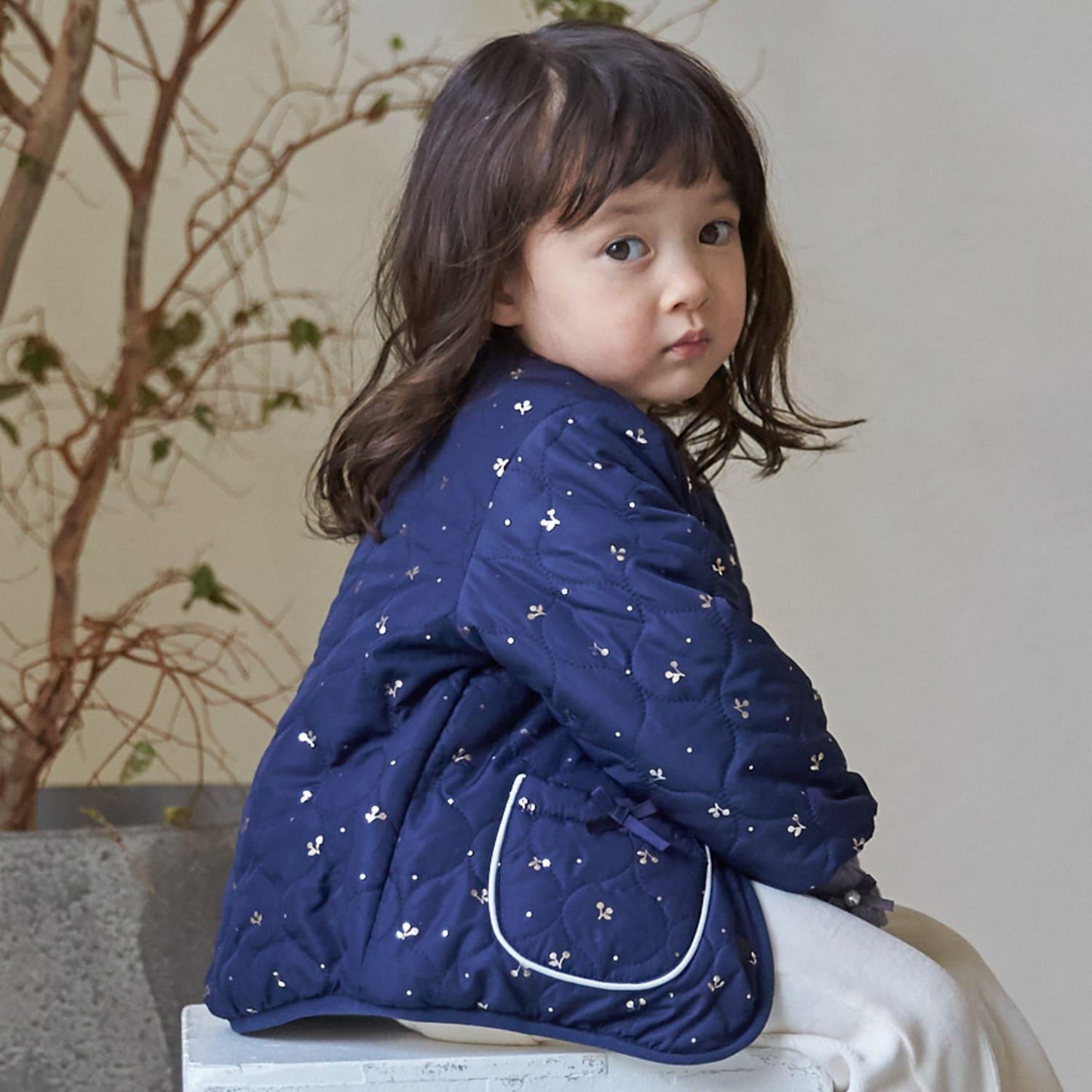 箔印花雙面夾克