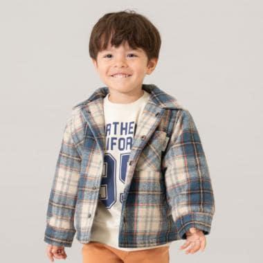 親子款格子夾克/外套/親子裝