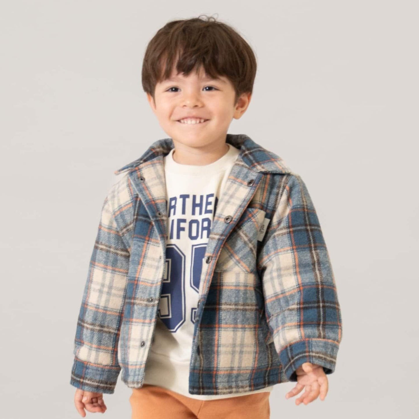 親子款格子夾克/外套/親子裝