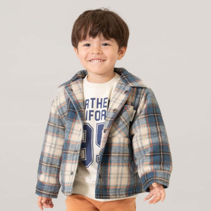 親子款格子夾克/外套/親子裝