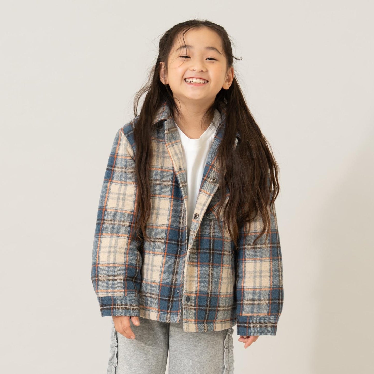 親子款格子夾克/外套/親子裝