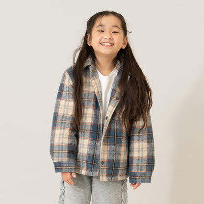 親子款格子夾克/外套/親子裝
