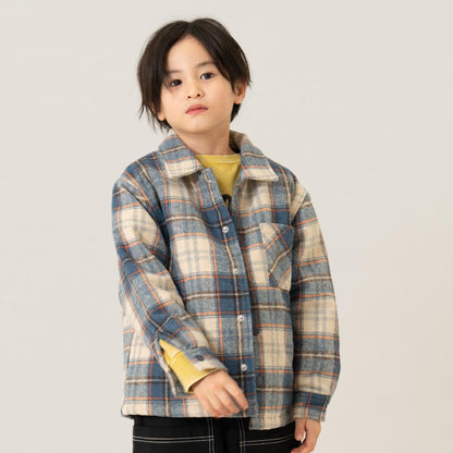 親子款格子夾克/外套/親子裝