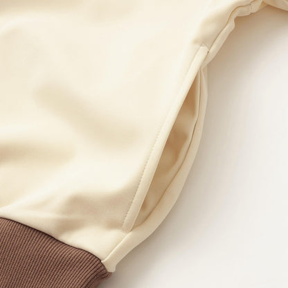 【milky coast】袖條紋運動夾克