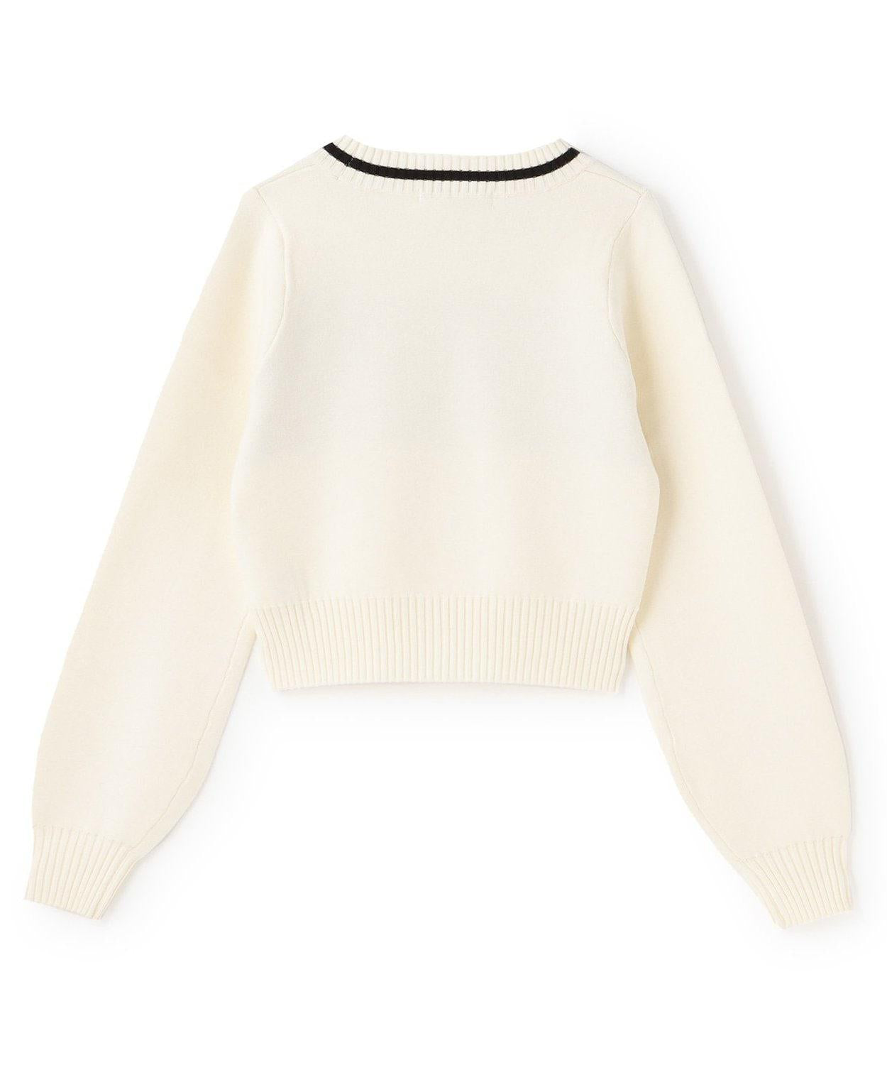 簡約提花針織衫【韓國時尚】