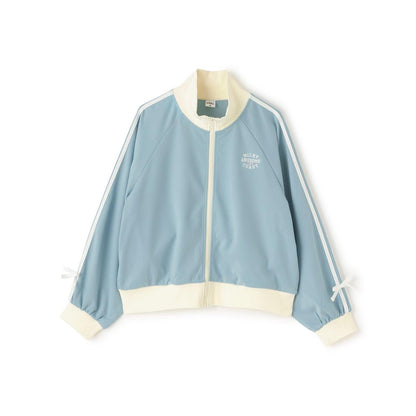 【milky coast】袖條紋運動夾克