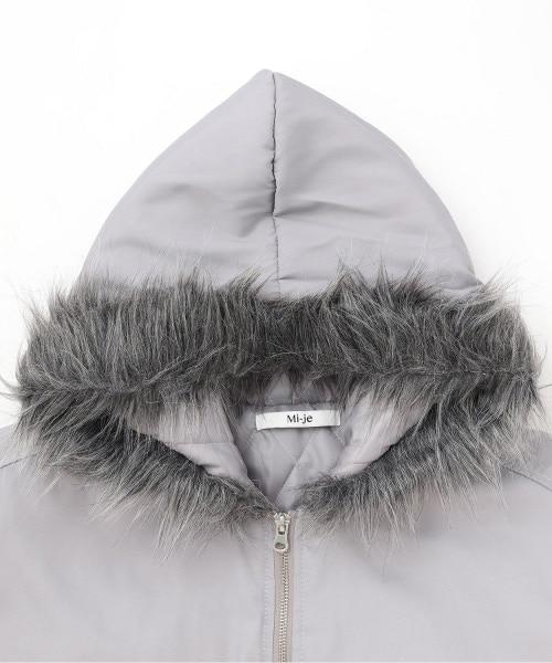 連帽毛絨外套【韓國時尚】