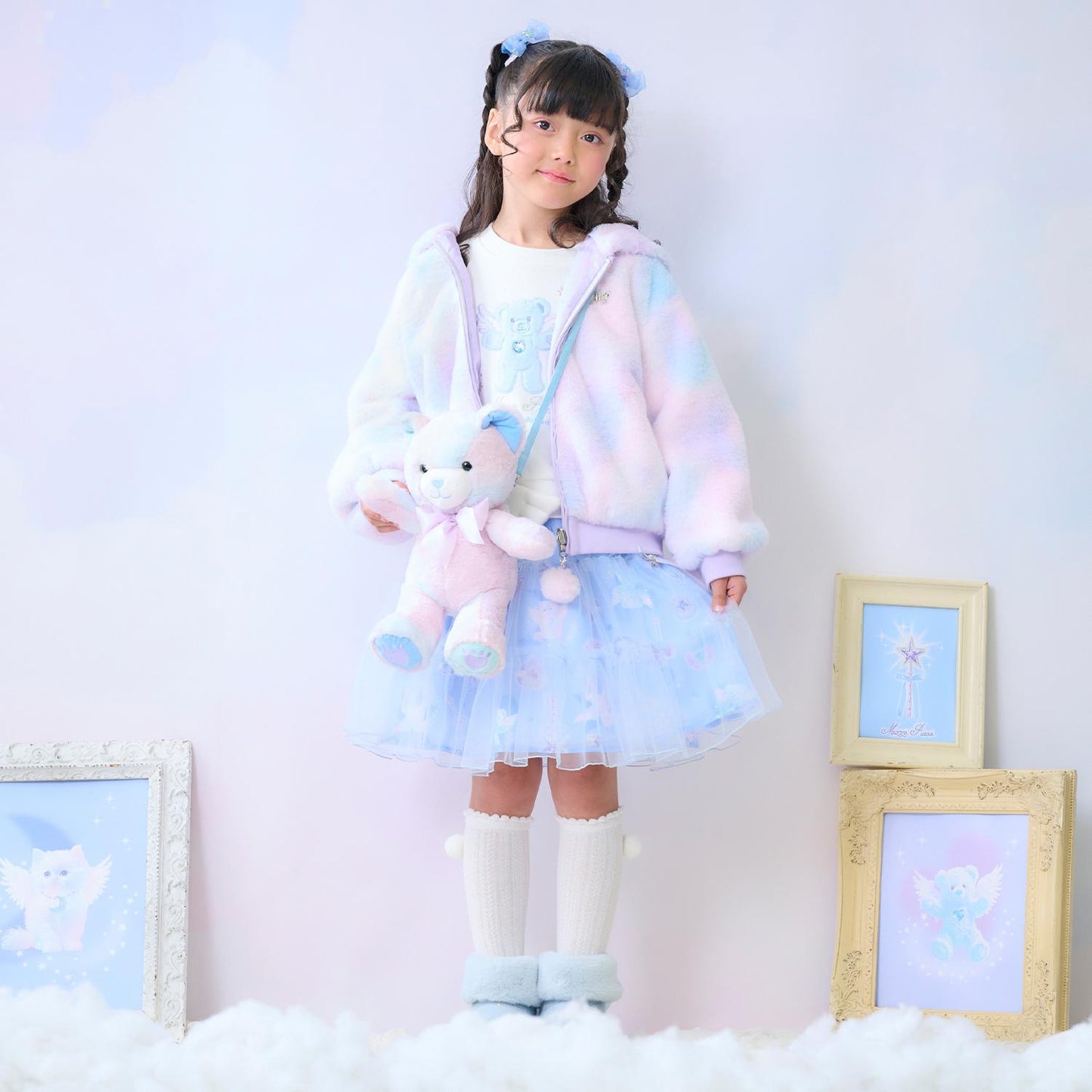 可雙面穿仿皮草短夾克