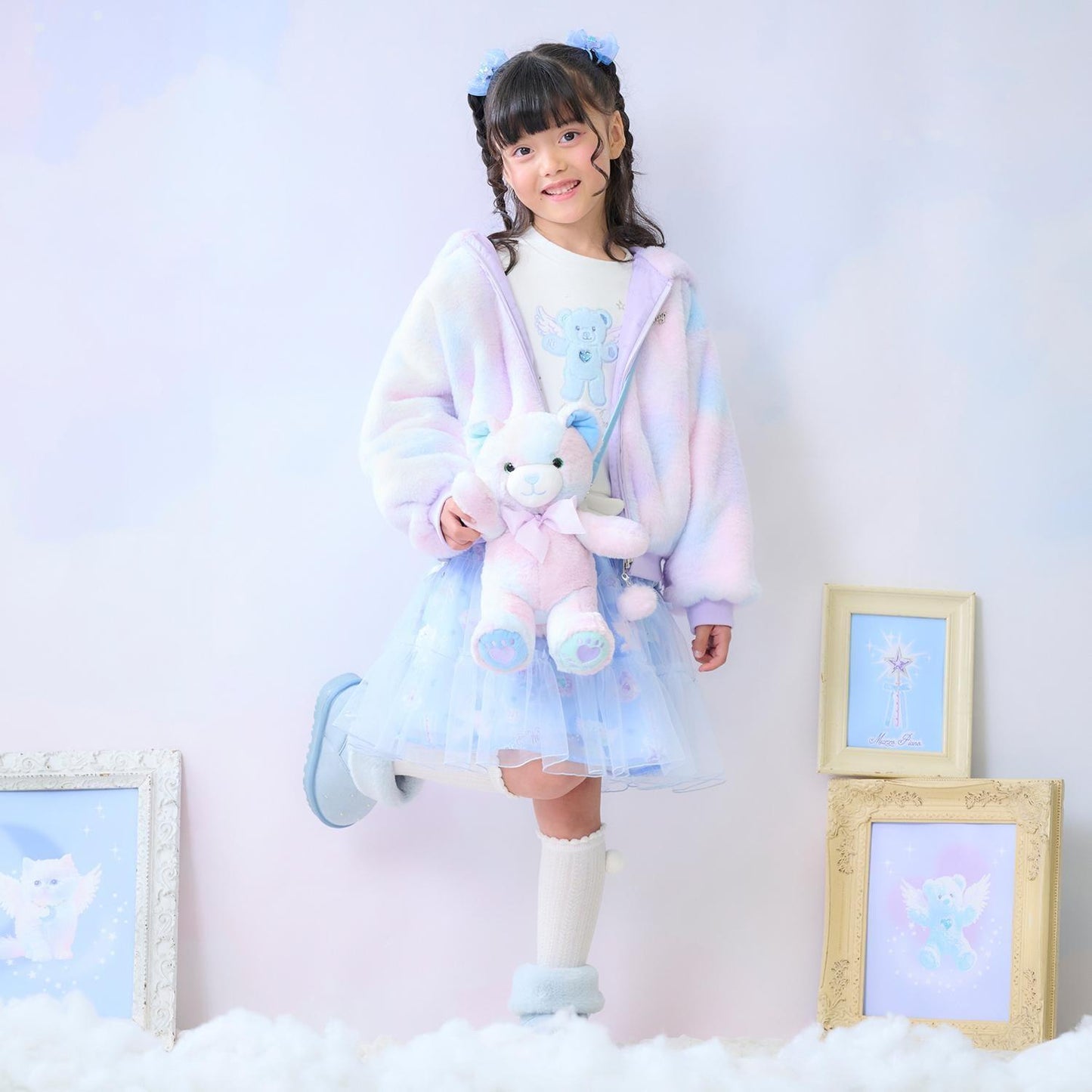 可雙面穿仿皮草短夾克