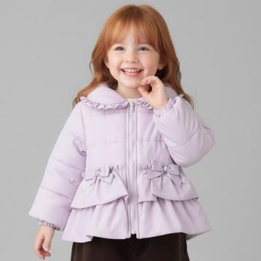 荷葉邊中棉夾克