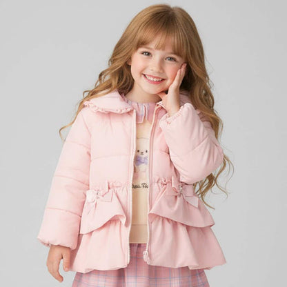 荷葉邊中棉夾克