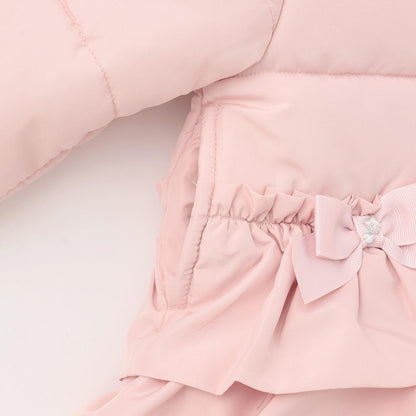 荷葉邊中棉夾克