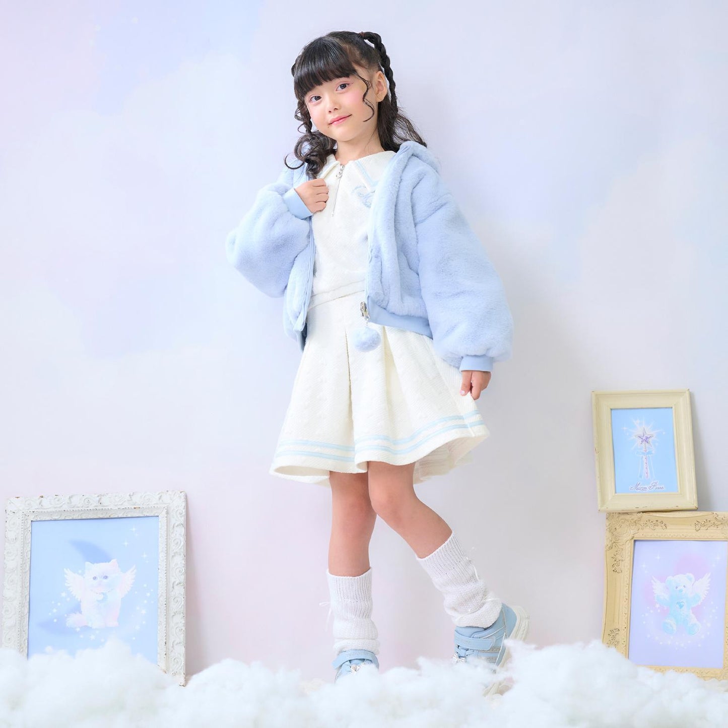 可雙面穿仿皮草短夾克