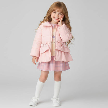 荷葉邊中棉夾克