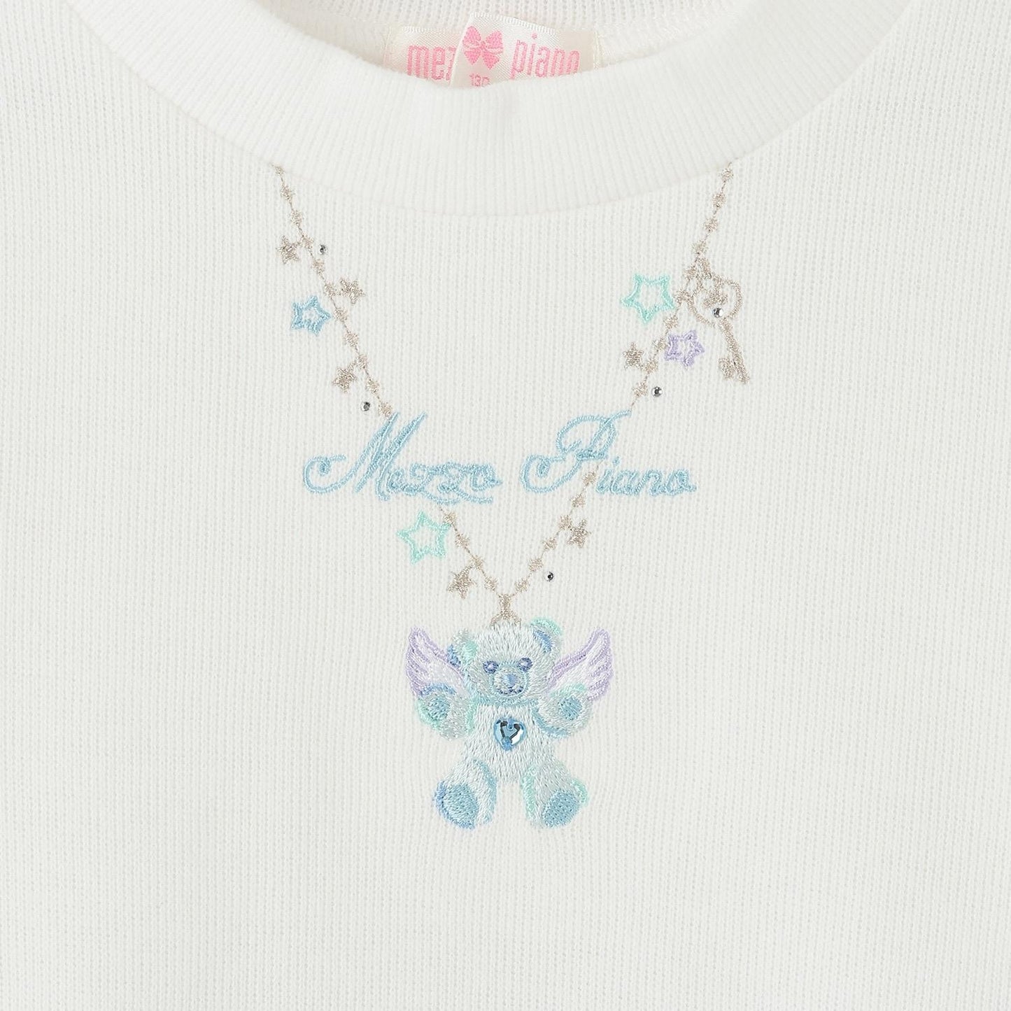 魔法刺繡拼接連衣裙