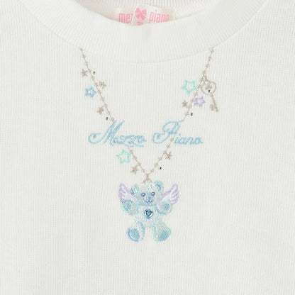 魔法刺繡拼接連衣裙