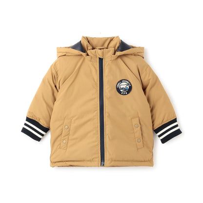 レアテック中綿夾克（袖口條紋羅紋）