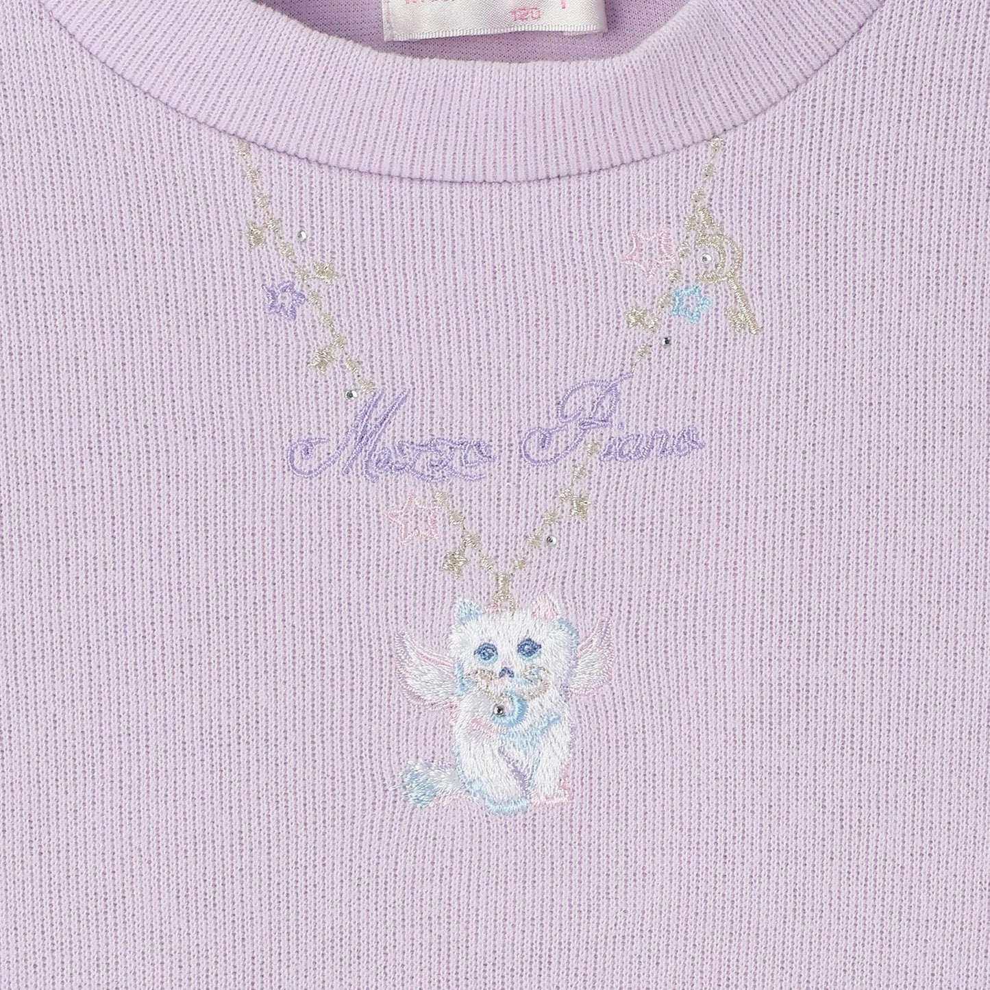 魔法刺繡拼接連衣裙