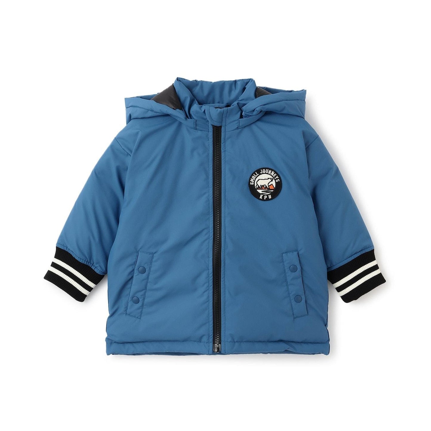 レアテック中綿夾克（袖口條紋羅紋）