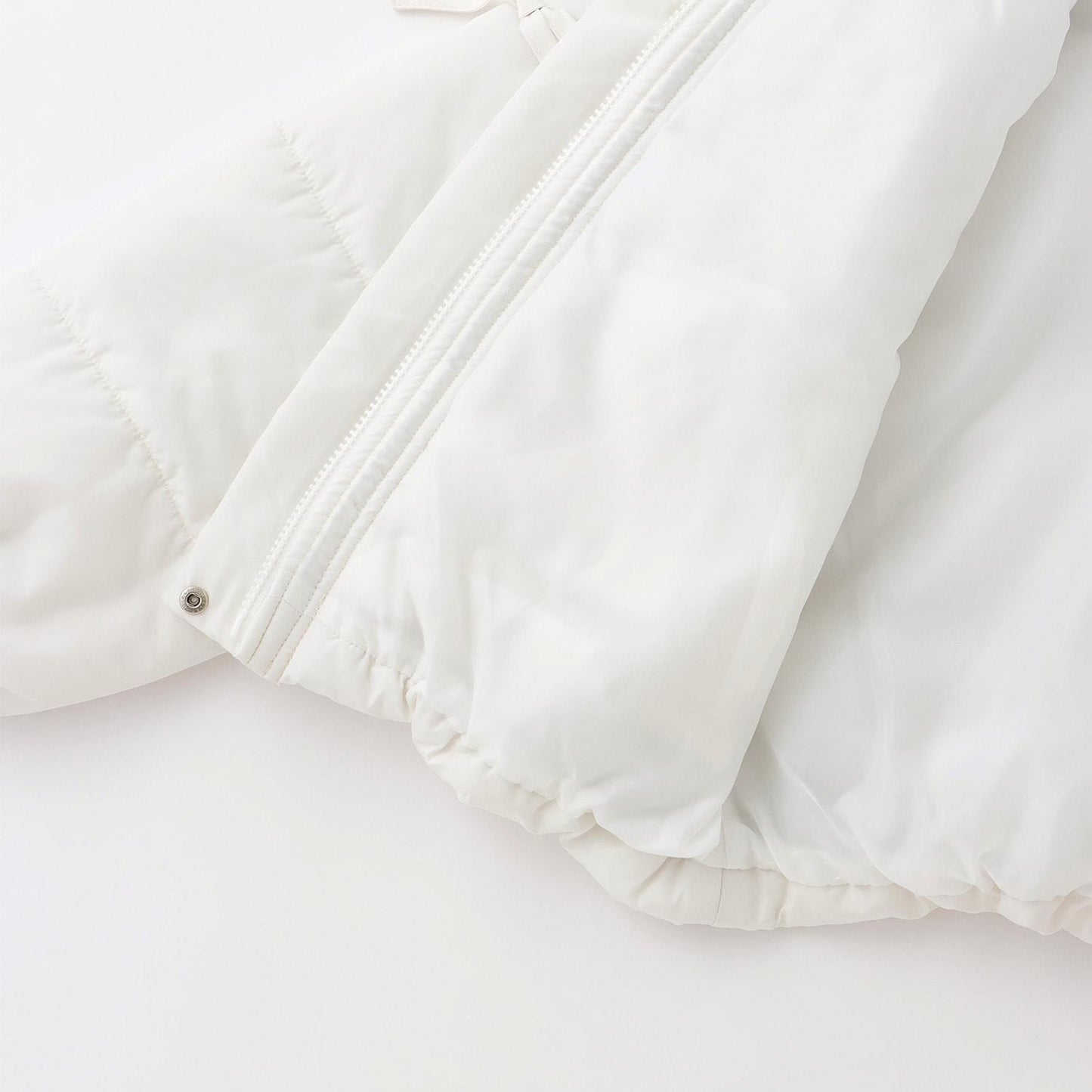 【milky coast】袖部蝴蝶結加棉短外套