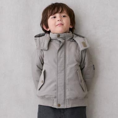 MA1風格可拆卸帽夾克