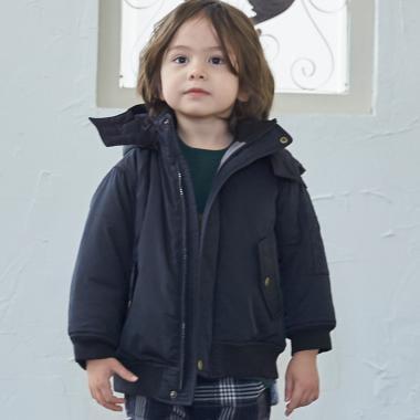 MA1風格可拆卸帽夾克