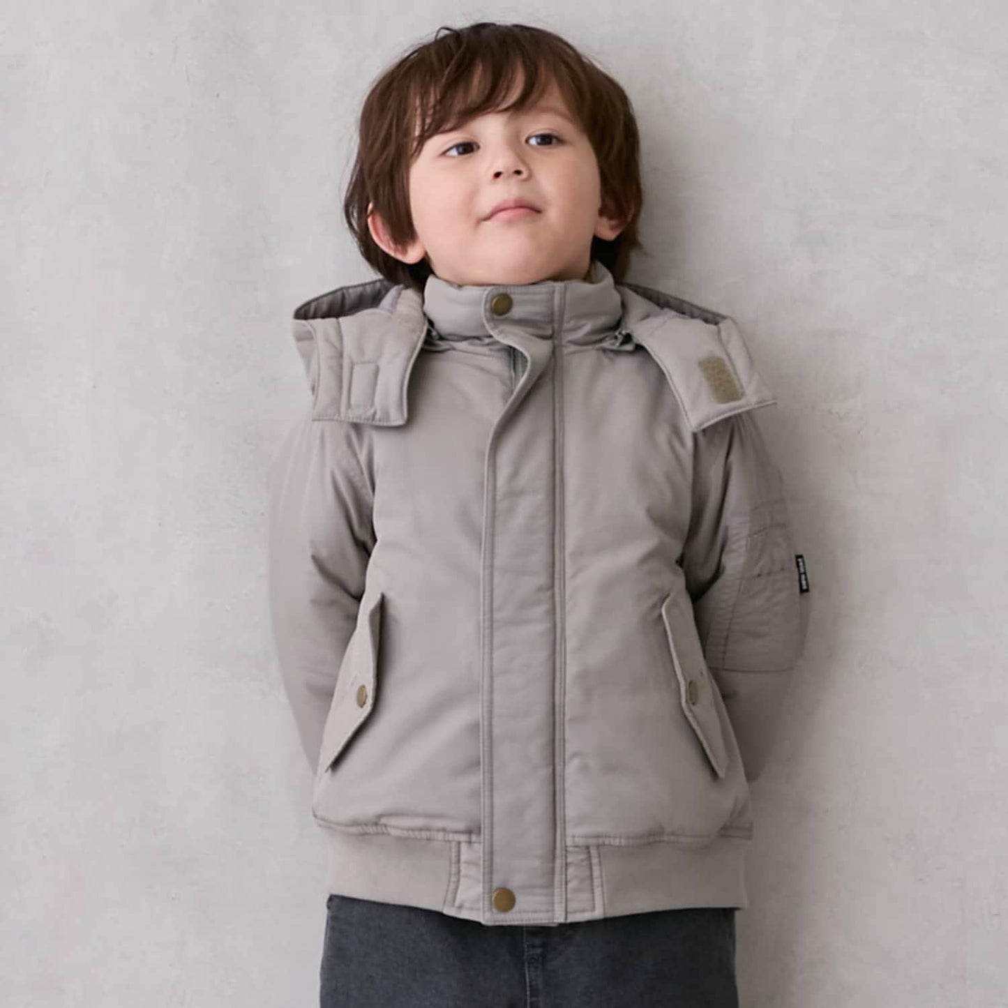 MA1風格可拆卸帽夾克